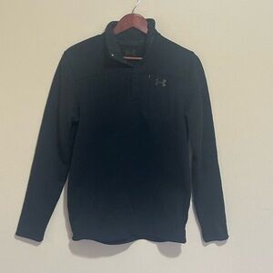 Under Armour Black Men’s Quarter-Zip Pullover Sweatshirt